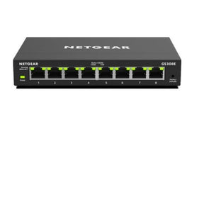 NETGEAR Plus GS308E - Switch - Smart - 8 x 10/100/1000