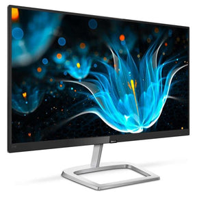 Philips E-line 276E9QJAB - Monitor LED - 27" - 1920 x 1080 Full HD (1080p) @ 75 Hz - IPS - 250 cd/m² - 1000:1 - 5 ms - HDMI, VGA, DisplayPort - altifalantes - preto/prata