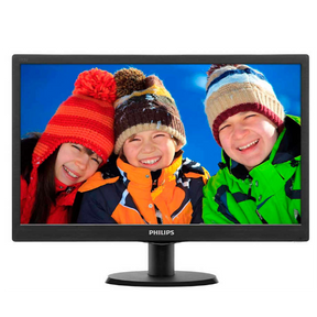 PHILIPS MONITOR LED 19 (18.5) 1366x768 VGA 5MS PRETO