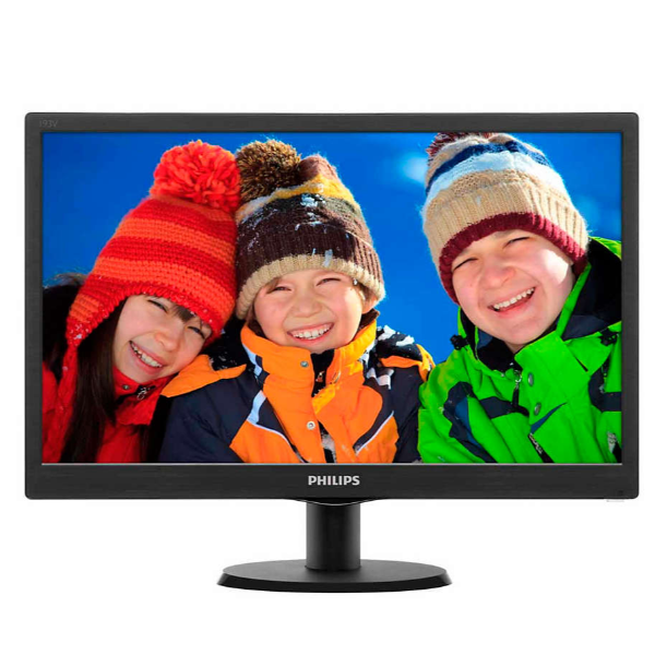 PHILIPS MONITOR LED 19 (18.5) 1366x768 VGA 5MS PRETO