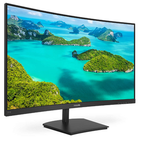 PHILIPS MONITOR VA 24 (23.6) 16.9 CURVO FHD VGA HDMI COLUNAS 241E1SCA