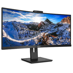 MONITOR PHILIPS VA 34 21:9 CURVADO WQHD HDMI DP USB-C ALTAVOCES WEBCAM TIENE 346P1CRH