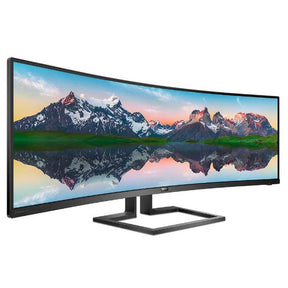 PHILIPS MONITOR 49 32:9 CURVED DUAL QHD HDMI DP USB SPEAKERS 498P9/00