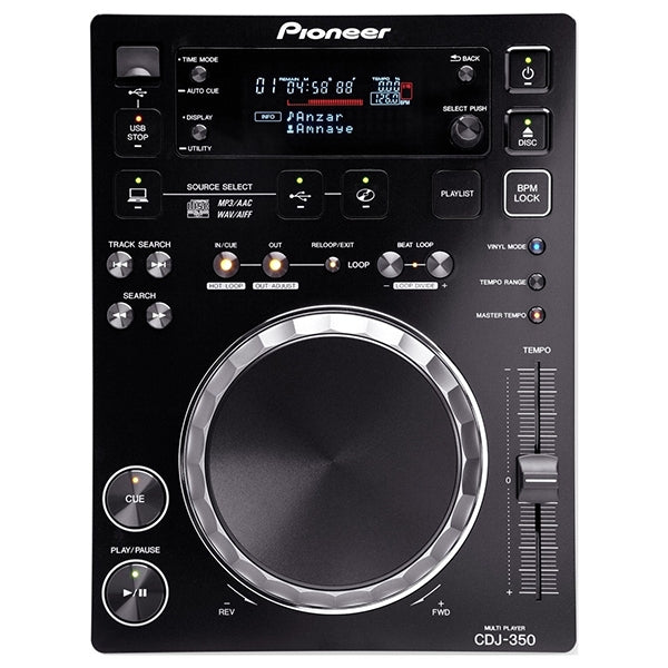 REPRODUCTOR DE CD PIONEER DJ SOFTWARE DE GESTIÓN DE MÚSICA USB REKORDBOX CDJ-350