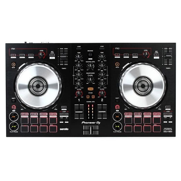 PIONEER DJ 2-CHANNEL DJ CONTROLLER FOR SERATO DJ LITE DDJ-SB3