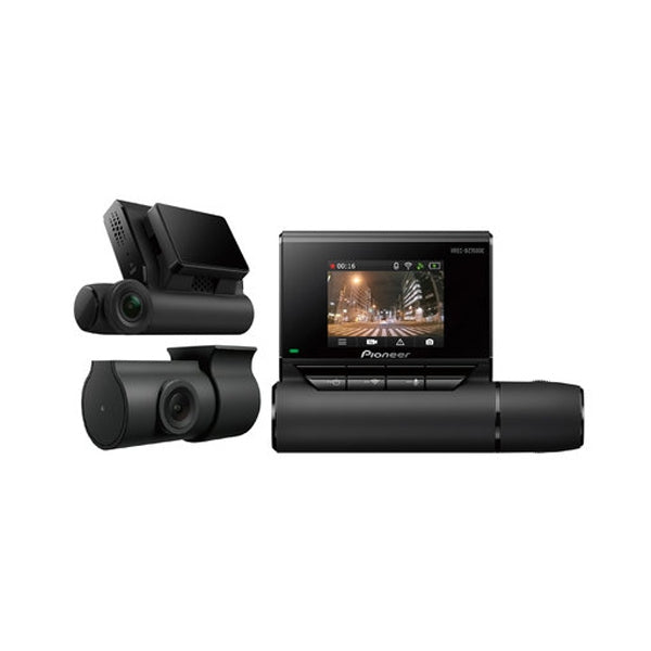 PIONEER CAMERA DASHBOARD FRONT AND REAR FHD GPS WIFI VREC-DZ700DC