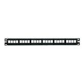 PANEL NK 1U FOR 24 RJ45-UTP FLAT