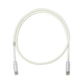 PARCHE U/UTP CAT.6 24 AWG BLANCO 1M (NK6PC1MY)