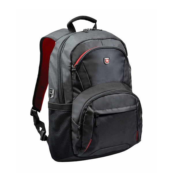 PORT MOCHILA HOUSTON BLACK/RED 17