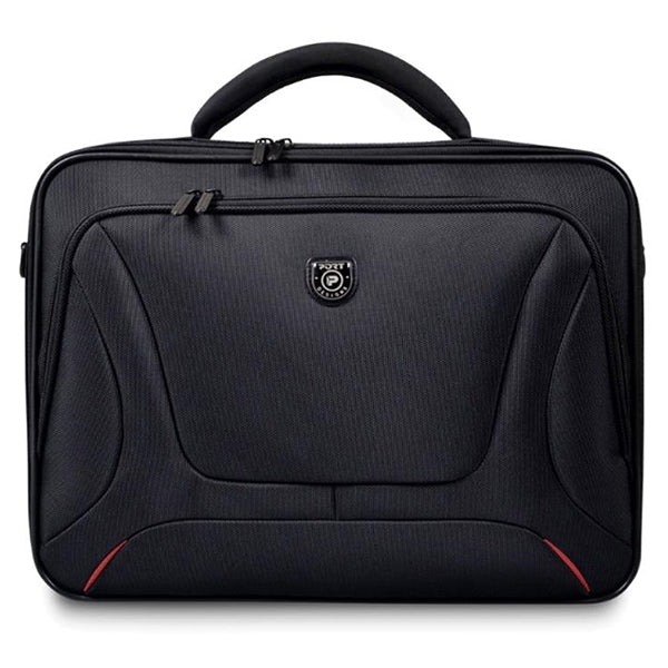 SUITCASE FOR LAPTOP COURCHEVEL CLAMSHELL BLACK 15.6