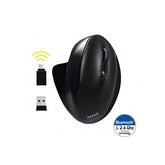 WIRELESS MOUSE PORT ERGONOMIC BLUETOOTH BATTERY #STOCK OFF#