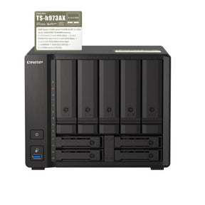 QNAP SERVIDOR NAS TOWER 9 BAY RYZEN V1500B QUAD-CORE 8GBDDR4