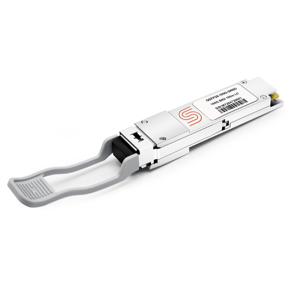 Cisco - QSFP+ Transceiver Module - 40 Gigabit LAN, 100 Gigabit Ethernet - 40GBASE-BiDi, 100GBASE-BiDi - Multimode LC - up to 100 m - for Mellanox ConnectX-5 Ex EN (QSFP-40/100-SRBD=)