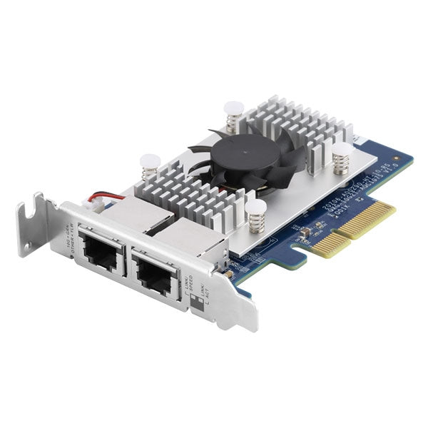 QNAP DOBLE PUERTO BASE 10GBE TARJETA NETEXPANSION PERFIL BAJO PCIE GEN2X4