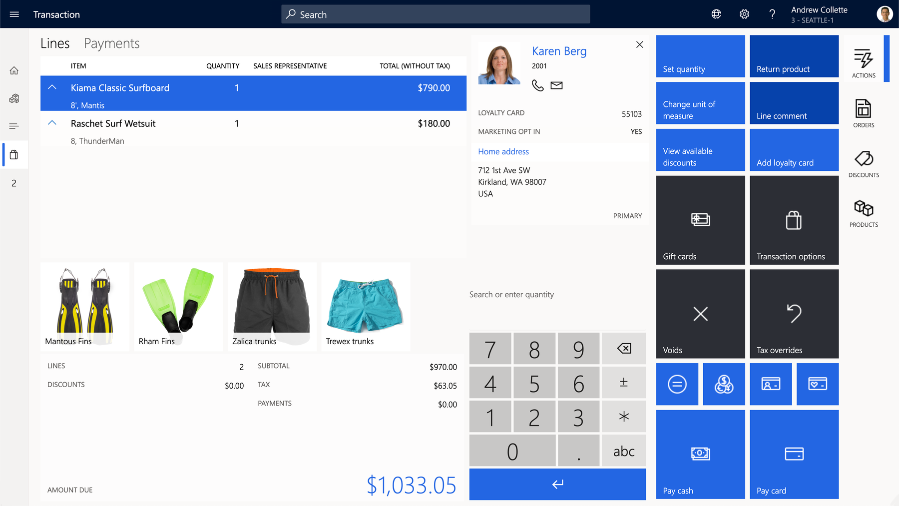 Microsoft Dynamics 365 - Commerce - Eligible subsequent application of Dynamics 365 - Commerce