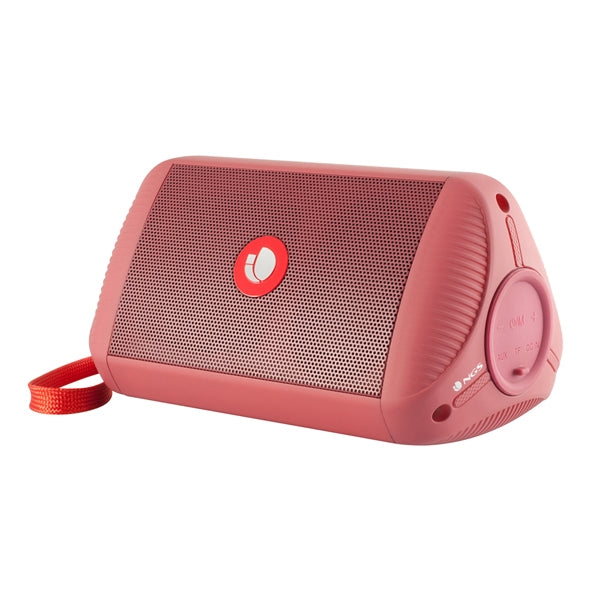 ALTAVOZ NGS BLUETOOTH ROLLER RIDER 10WTF/AUX IN/ IPX5 ROJO