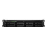 SYNOLOGY RACKSTATION RS1219+ ES UN NAS DE MONTAJE EN RACK DE 2U Y 8 BAHÍAS