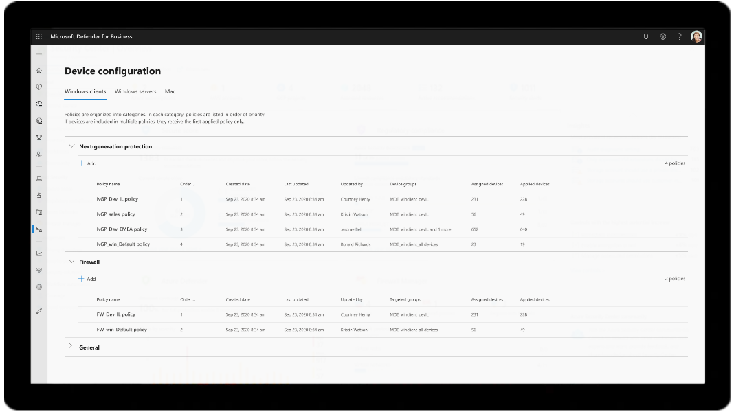 Microsoft Security - Segurança de pontos finais - Microsoft Defender para Empresas