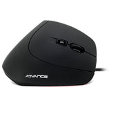 ADVANCE MOUSE SOURIS ERGONÓMICO VERTICAL PLUS 5D P