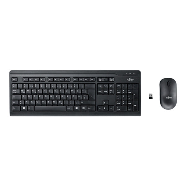 JUEGO DE TECLADO Y RATÓN INALÁMBRICOS FUJITSU LX410 REINO UNIDO