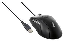 FUJITSU BLUE LED MOUSE M960 black