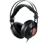 MSI Gaming Headphones H991 AURICULARES con microconector de 3,5 mm y divisor de micrófono/audio