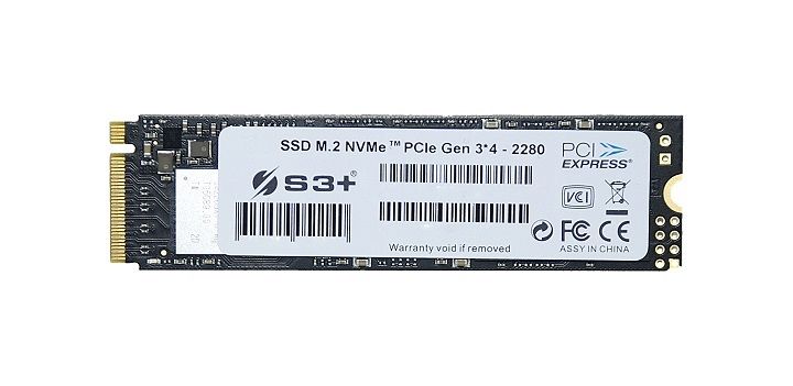 SSD Interno S3+ M.2 2280 960GB NVMe PCIe 2100MB/s (S3SSDD960)