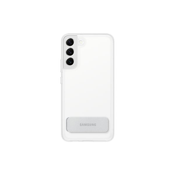 SAMSUNG S22+ COVER CLEAR STANDING TRANSPARENT