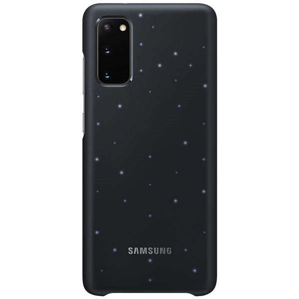 CARCASA SAMSUNG S20 LED NEGRA