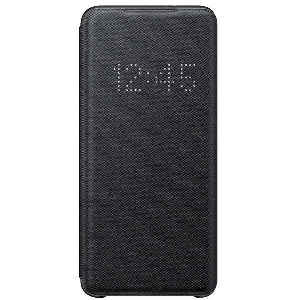 CARCASA SAMSUNG S20 LED VIEW FUNDA NEGRA