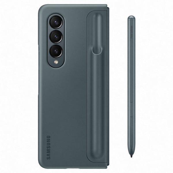 SAMSUNG COVER Z FOLD4 W/ GRAY PEN SUPPORT