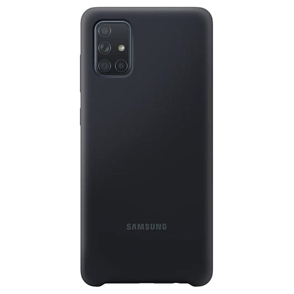 FUNDA SILICONA SAMSUNG A71 NEGRA