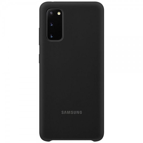 FUNDA SAMSUNG S20 FUNDA SILICONA NEGRA