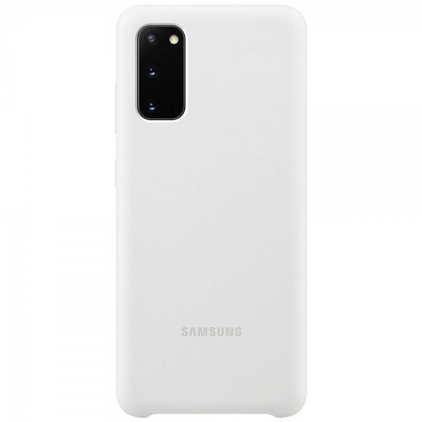 FUNDA SAMSUNG S20 FUNDA SILICONA BLANCO