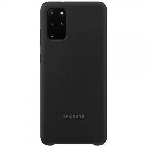 FUNDA SAMSUNG S20+ FUNDA SILICONA NEGRA