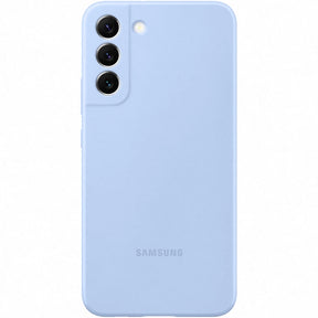 SAMSUNG S22+ COVER SILICONE AZUL CLARA