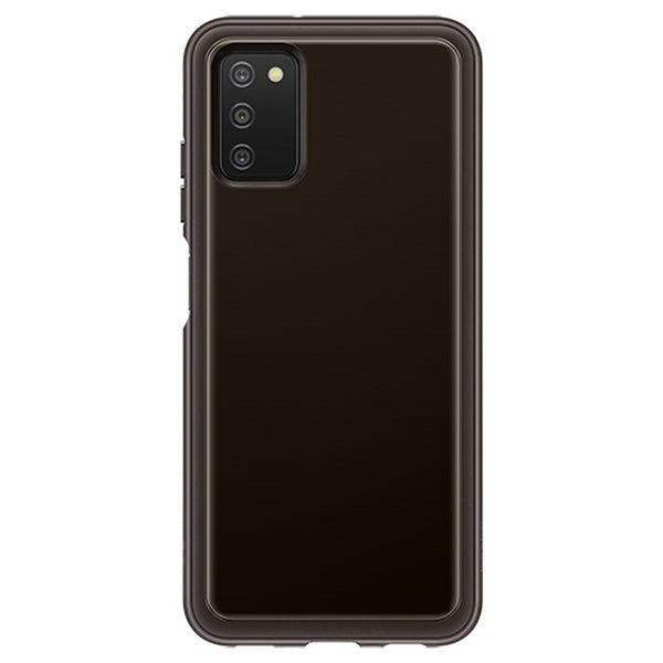 SAMSUNG A03s SOFT CLEAR COVER BLACK