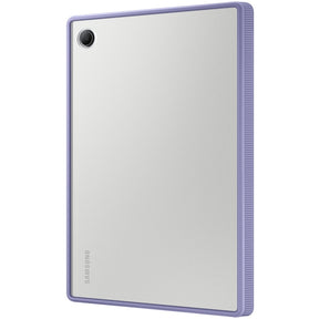 FUNDA SAMSUNG TAB A8 BORDE TRANSPARENTE VIOLETA