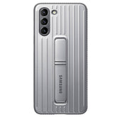 SAMSUNG S21 PROTECTIVE STANDING COVER LIGHT GRAY