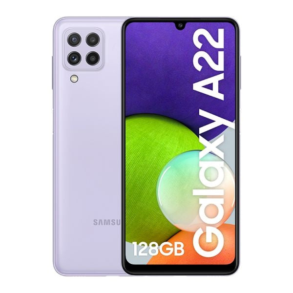 SMARTPHONE SAMSUNG GALAXY A22 4G 128GB 6.6 VIOLETA