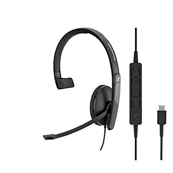 SENNHEISER EPOS AURICULARES ADAPT MONO SC 130 USB-C