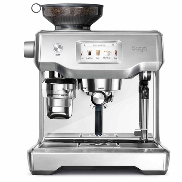SAGE MACHINE CAFE THE ORACLE TOUCH (BRUSHED STAINLESS STEEL)