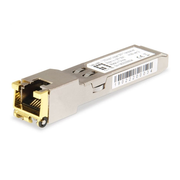 LEVELONE SFP TRANSCEIVER COPPER RJ45 1000BASE-T 1.25GBPS 100MT