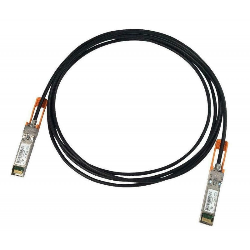 Cisco Passive Copper Cable - Cabo de conexão direta de 25G Base-CR1 - SFP28 para SFP28 - 2.5 m - axial duplo - SFF-8402/IEEE 802.3by - preto (SFP-H25G-CU2.5M=)