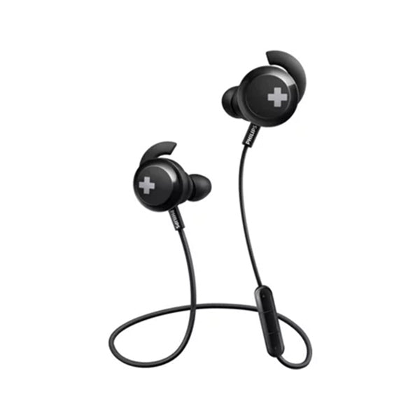 PHILIPS IN-EAR PHONES WIRELESS BASS+ SHB4305BK BLACK