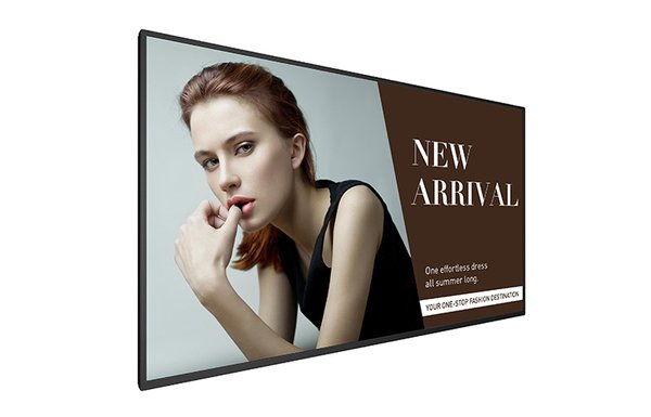 BenQ SL490 - 49" Diagonal Class Smart Signage LCD Screen with LED Backlight - Digital Signage 1920 x 1080 - Side-lit - Black