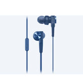 AURICULARES EXTRA BAJO DIADEMA AZUL
