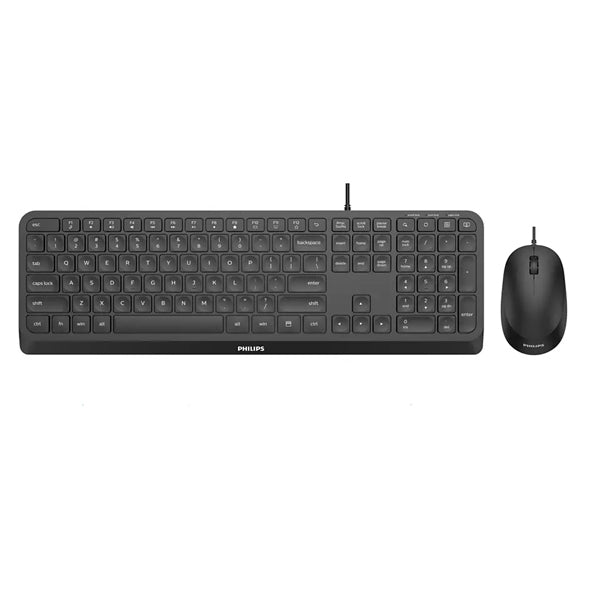 COMBO DE TECLADO Y RATÓN PHILIPS CON CABLE PT SPT6207B/31