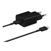 CARGADOR 15W TIPO C NEGRO CON CABLE