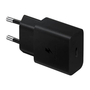 CARGADOR 15W TIPO C NEGRO CON CABLE